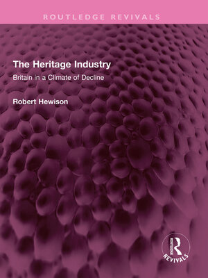 cover image of The Heritage Industry